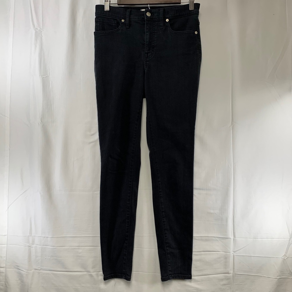 Madewell‎ Skinny Jeans Womens 28 Black High Rise Stretch Denim Pants